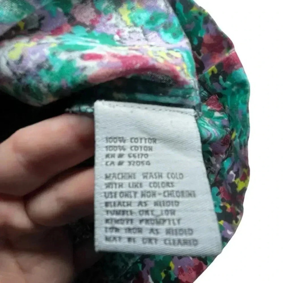 Y2K Floral Micro Mini Skirt Sz‎ S Coquette Cottagecore Preppy Vibes - Picture 8 of 14